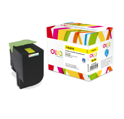 Toner remanufacturé OWA - standard - pour LEXMARK 71B20C0