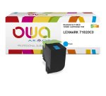 Toner remanufacturé OWA - standard - pour LEXMARK 71B20C0