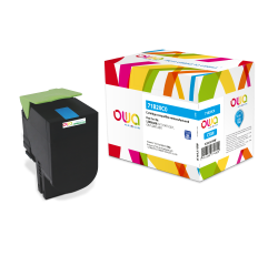 Toner remanufacturé OWA - standard - pour LEXMARK 71B20C0