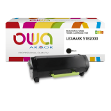 DE_Toner remanufacturé OWA - standard - Noir - pour LEXMARK 51B2000