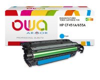 Toner remanufacturé OWA - standard - pour HP CF451A