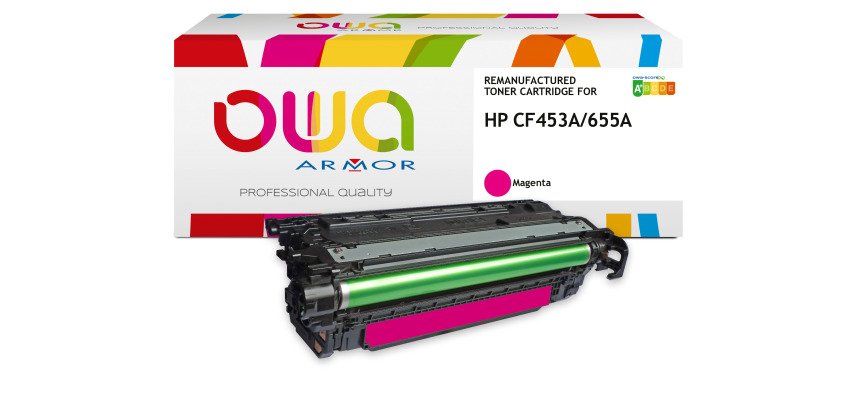 Toner remanufacturé OWA - standard - pour HP CF451A