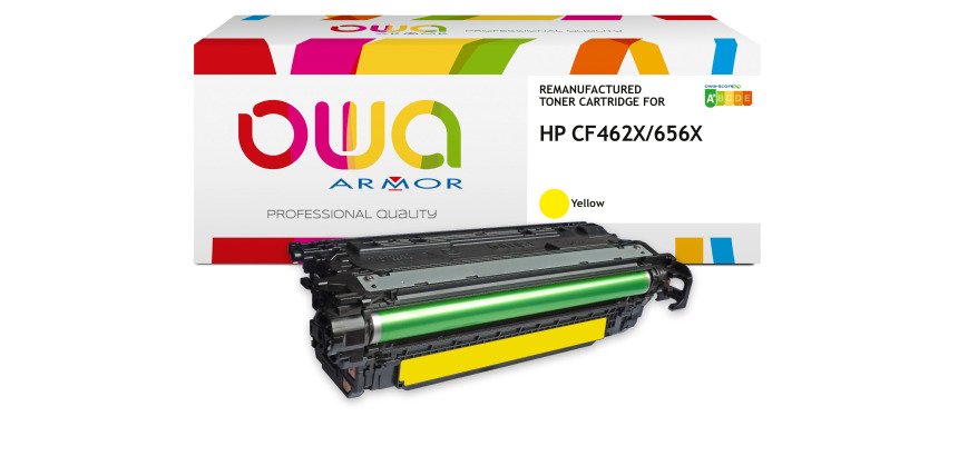 Toner remanufacturé OWA - haute capacité - pour HP CF461X