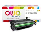 Toner remanufacturé OWA - haute capacité - Noir - pour HP CF470X