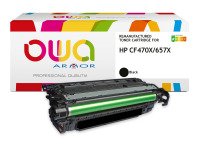 DE_Toner remanufacturé OWA - haute capacité - Noir - pour HP CF470X