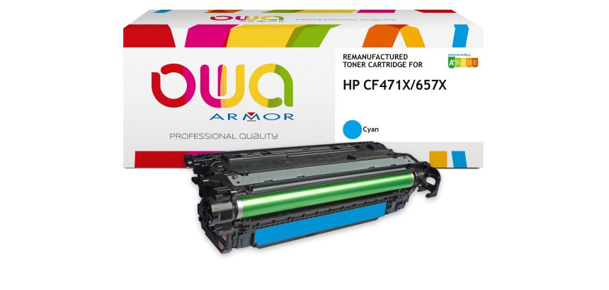 Toner remanufacturé OWA - haute capacité - pour HP CF471X