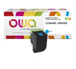 Toner remanufacturé OWA - haute capacité - pour LEXMARK 24B6009