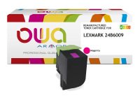 Toner remanufacturé OWA - haute capacité - pour LEXMARK 24B6008