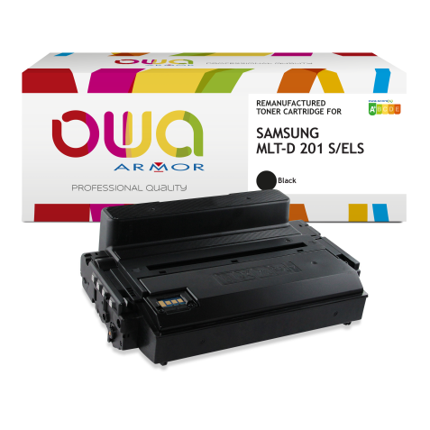 Toner remanufacturé OWA - standard - Noir - pour SAMSUNG MLT-D201S/ELS