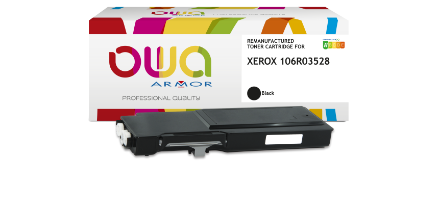 Toner remanufacturé OWA - haute capacité - Noir - pour XEROX 106R03528