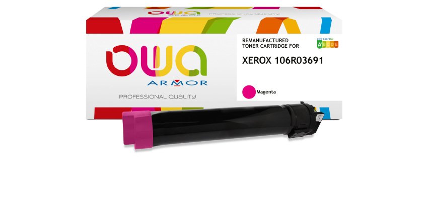 OWA Remanufactured Toner - Standard - Magenta - for XEROX 106R03691