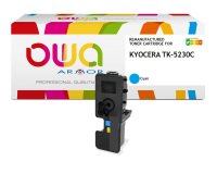 Toner remanufacturé OWA - standard - pour KYOCERA TK-5230 C