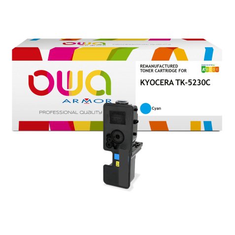 Toner remanufacturé OWA - standard - pour KYOCERA TK-5230 C