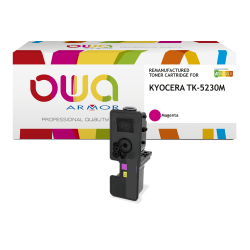 Toner remanufacturé OWA - standard - pour KYOCERA TK-5230 C