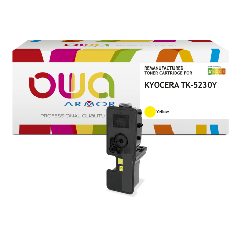 Toner remanufacturé OWA - standard - pour KYOCERA TK-5230 C