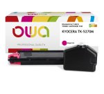 Toner remanufacturé OWA - standard - pour KYOCERA TK-5270 C