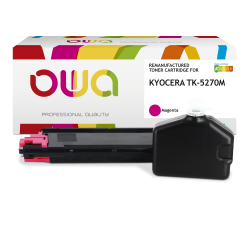 Toner remanufacturé OWA - standard - pour KYOCERA TK-5270 C