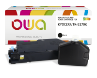 Toner remanufacturé OWA - standard - Noir - pour KYOCERA TK-5270 K
