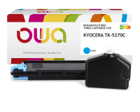 Toner remanufacturé OWA - standard - pour KYOCERA TK-5270 C