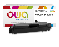OWA wiederaufbereiteter Toner - hohe Kapazität - Schwarz - für KYOCERA TK-5280K