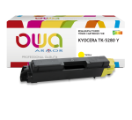 Toner remanufacturé OWA - haute capacité - pour KYOCERA TK-5280C