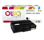 Toner remanufacturé OWA - haute capacité - Noir - pour EPSON C13S110078