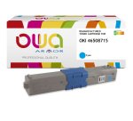 Toner remanufacturé OWA - standard - pour OKI 46508715