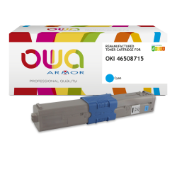 Toner remanufacturé OWA - standard - pour OKI 46508715