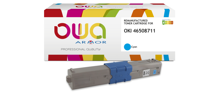 OWA Remanufactured Toner - High Capacity - for OKI 46508711