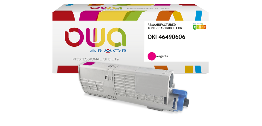 OWA Remanufactured Toner - High Capacity - for OKI 46490605