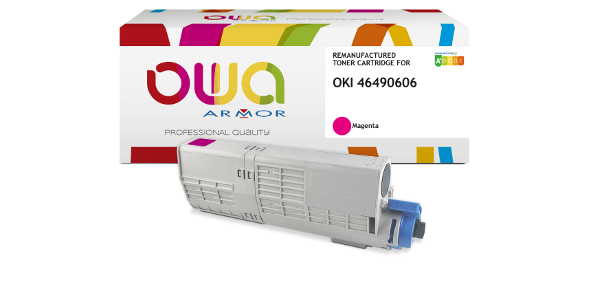 OWA Remanufactured Toner - High Capacity - for OKI 46490605