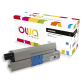 Toner remanufacturé OWA - haute capacité - Noir - pour OKI 46490608