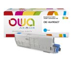 Toner remanufacturé OWA - haute capacité - pour OKI 46490605