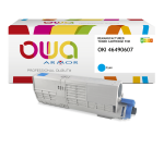 Toner remanufacturé OWA - haute capacité - pour OKI 46490605