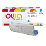 Toner remanufacturé OWA - haute capacité - pour OKI 46490607