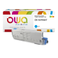 Toner remanufacturé OWA - haute capacité - pour OKI 46490605