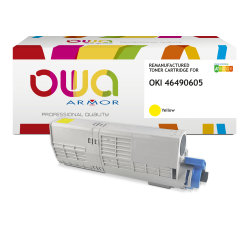 Gereviseerde toner OWA hoge capaciteit voor OKI 46490605