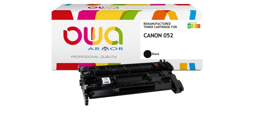 Toner remanufacturé OWA - standard - Noir - pour CANON 052