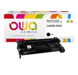 Toner remanufacturé OWA - haute capacité - Noir - pour CANON 052H
