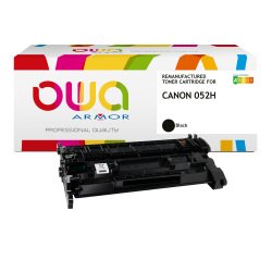 Toner remanufacturé OWA - haute capacité - Noir - pour CANON 052H