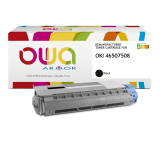 EN_Toner remanufacturé OWA - standard - Noir - pour OKI 46507508