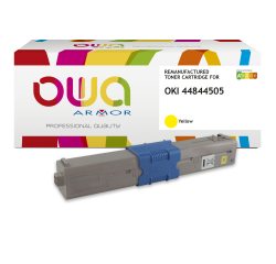 Toner remanufacturé OWA - standard - pour OKI 44844507
