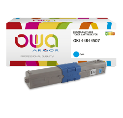 Toner remanufacturé OWA - standard - pour OKI 44844507