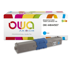 Toner remanufacturé OWA - standard - pour OKI 44844507