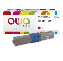 Toner remanufacturé OWA - standard - pour OKI 44844507