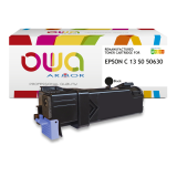 Toner remanufacturé OWA - standard - Noir - pour EPSON C13S050630