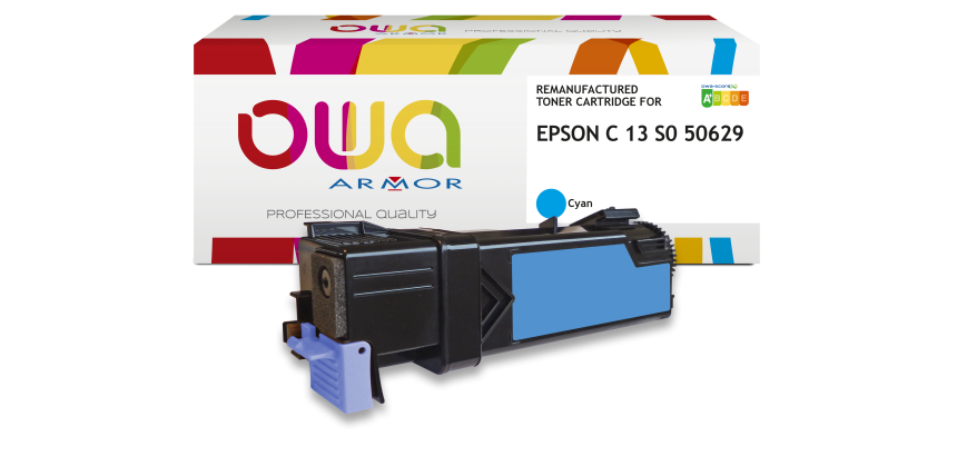 Toner remanufacturé OWA - standard - pour EPSON C13S050629