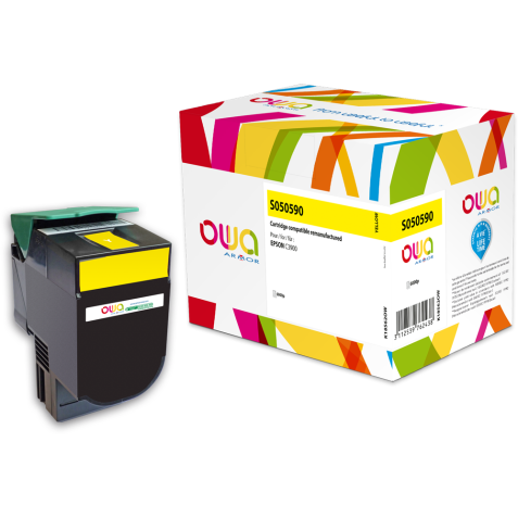 Toner remanufacturé OWA - standard - pour EPSON C 13 S0 50590