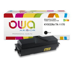 Toner remanufacturé OWA - standard - Noir - pour KYOCERA TK-1170