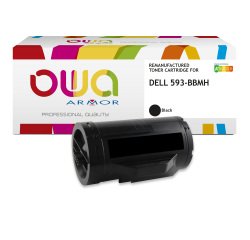 Toner remanufacturé OWA - haute capacité - Noir - pour DELL 593-BBMH